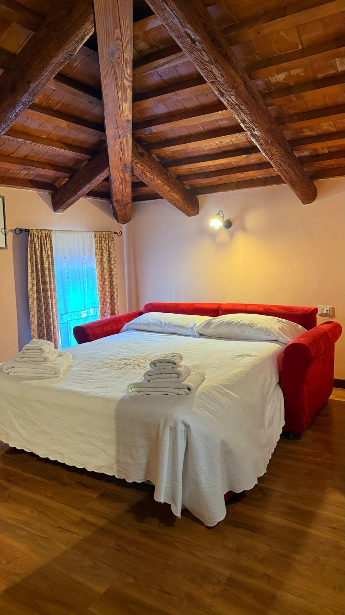 La Busa Camere E Trattoria Ponte San Nicolò Exteriör bild