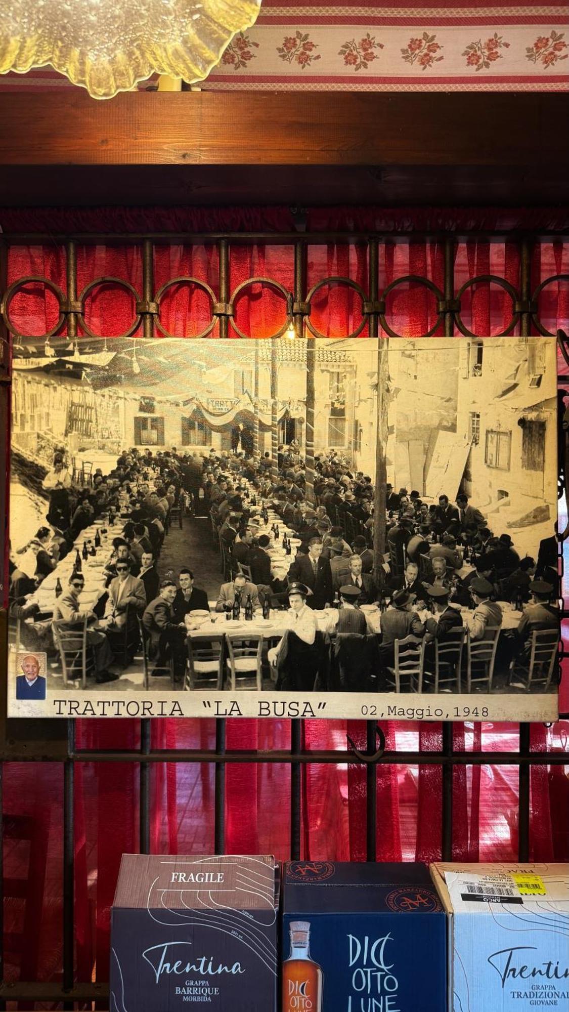 La Busa Camere E Trattoria Ponte San Nicolò Exteriör bild