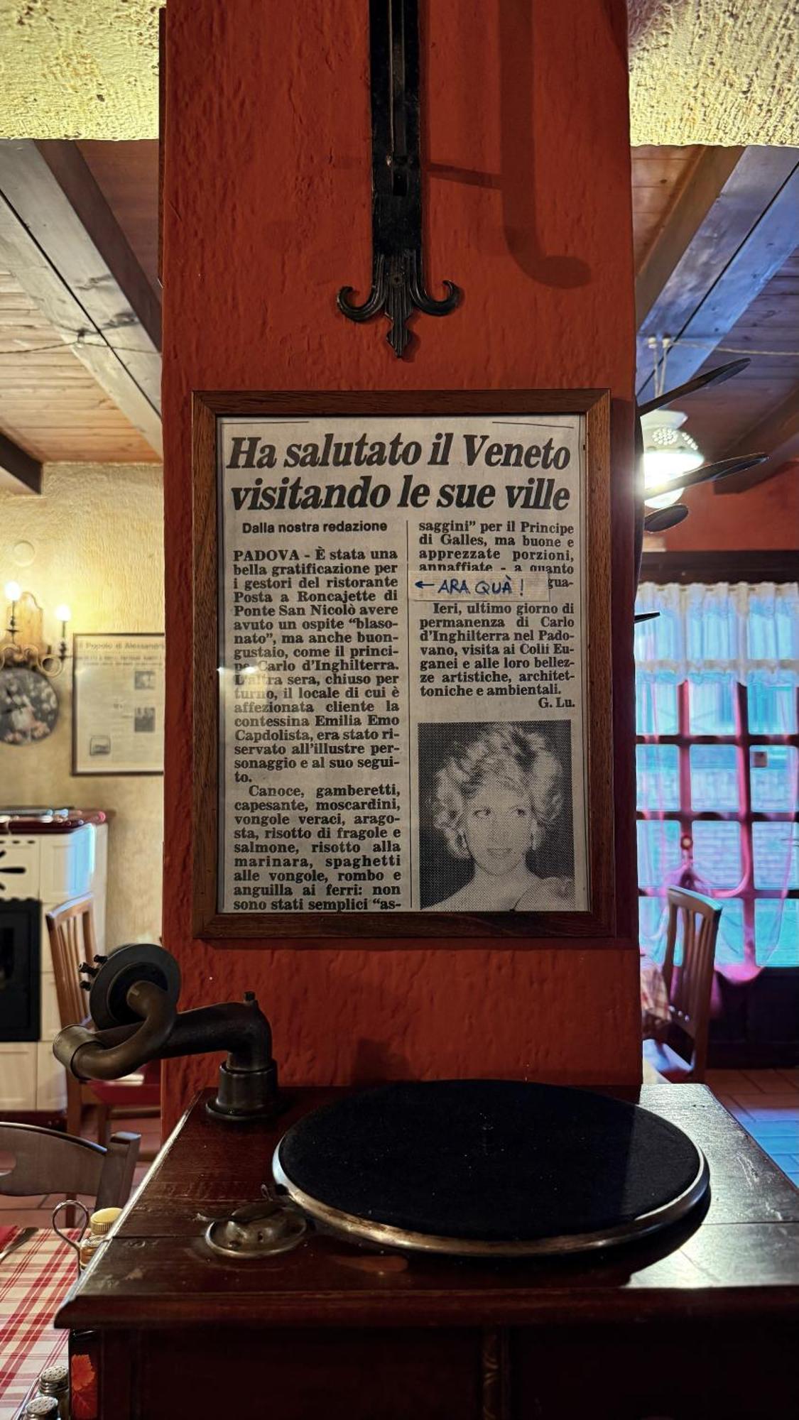La Busa Camere E Trattoria Ponte San Nicolò Exteriör bild