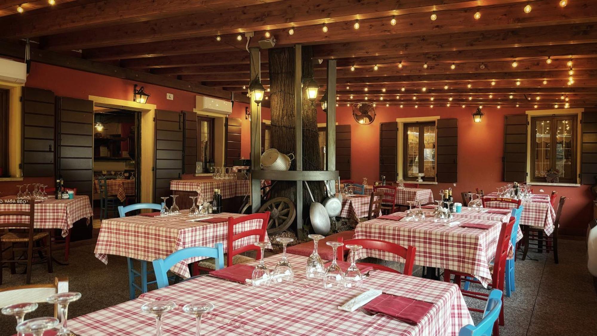 La Busa Camere E Trattoria Ponte San Nicolò Exteriör bild